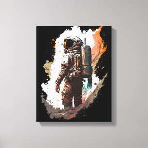 Impressão Em Tela astronauta