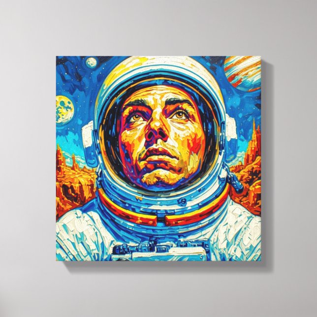 IMPRESSÃO EM TELA ASTRONAUTA 10 (Frente)