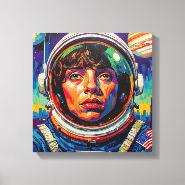IMPRESSÃO EM TELA ASTRONAUTA 11 (Frente)