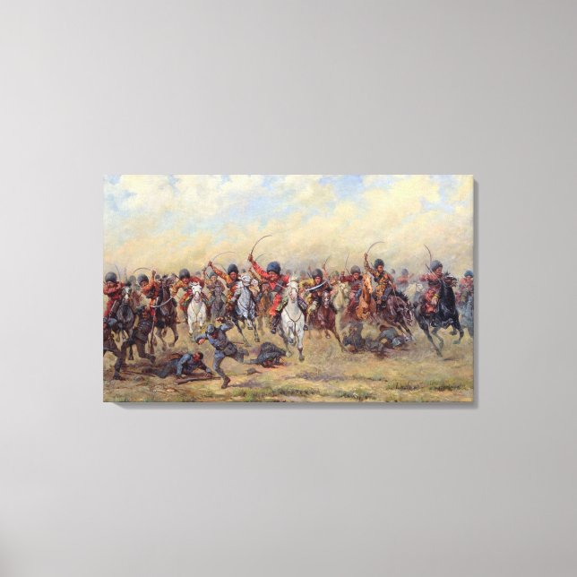 Impressão Em Tela Ataque da "Divisão Salva" (Frente)