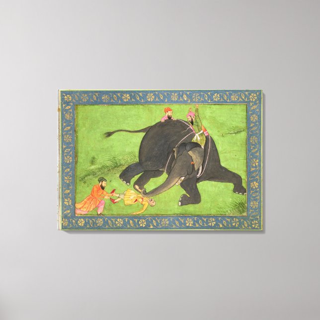 Impressão Em Tela Atendentes salvam um homem caído de uma ele enfure (Frente)