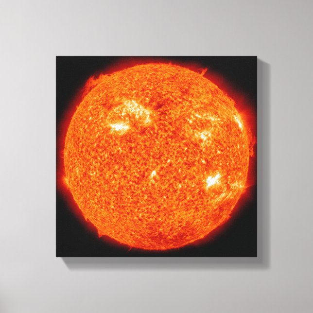 Impressão Em Tela Atividade solar no Sol 3 (Frente)