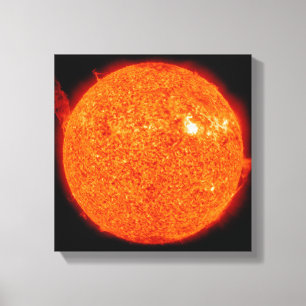 Impressão Em Tela Atividade solar no Sun