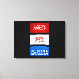 Impressão Em Tela Ativos Sobre Passivos Sinalizador Wall Art