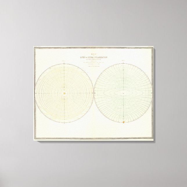 Impressão Em Tela Atmosfera polarizadora (Frente)