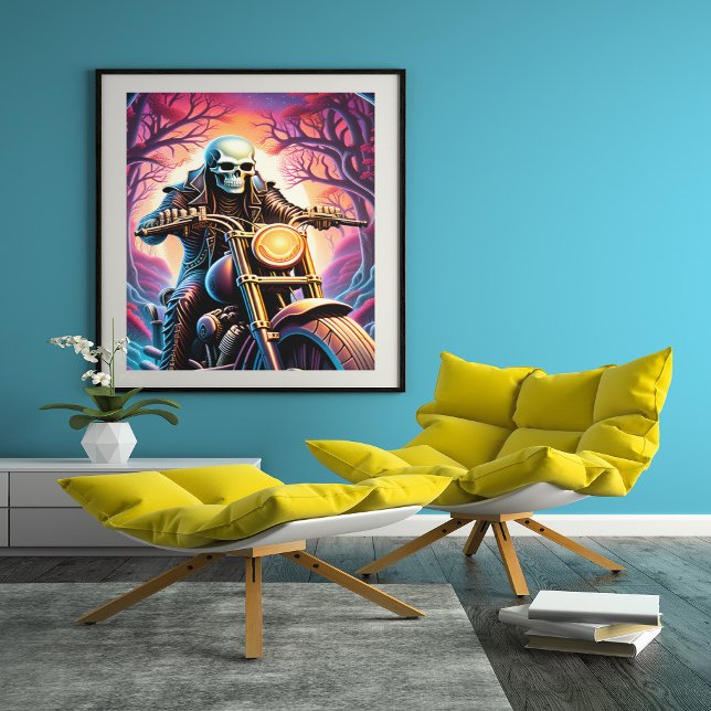 Impressão Em Tela Atravessando as ramificações intertecedoras (Criador carregado)