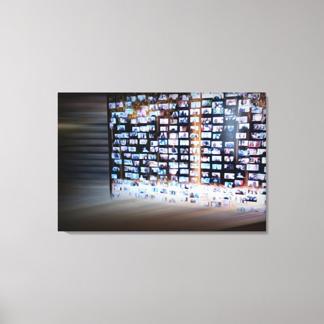 Impressão Em Tela Atravessando fronteiras online (Frente)