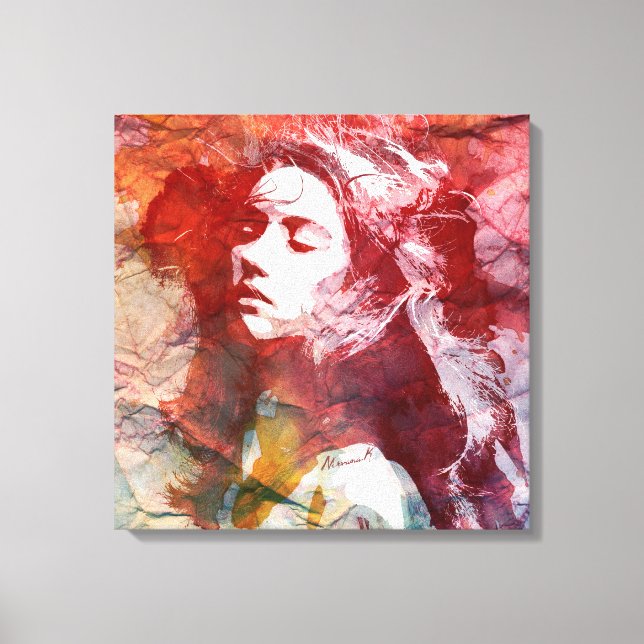 Impressão Em Tela Atreva-se a amar (Frente)