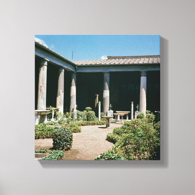 Impressão Em Tela Atrium, Casa do Vettii (Frente)