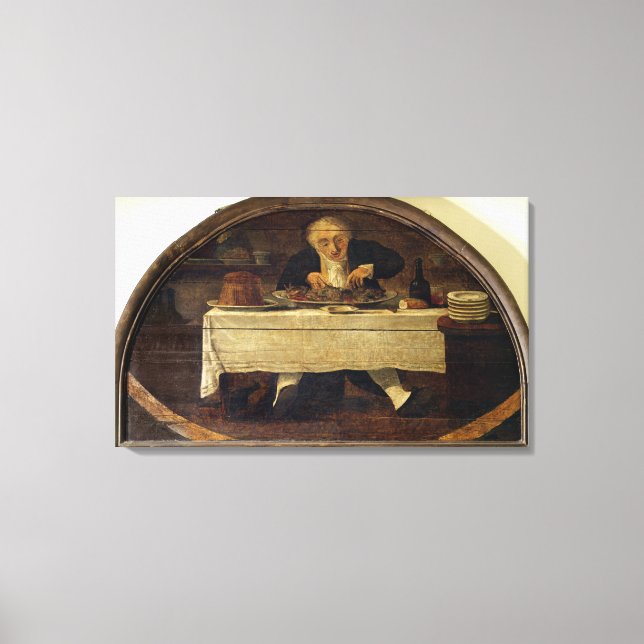 Impressão Em Tela Au Gourmand', sinal de compro para Corcellet (Frente)