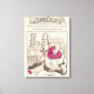 Impressão Em Tela Au Pot de Le Poule