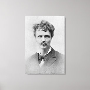 Impressão Em Tela August Strindberg, o 1º de janeiro de 1884