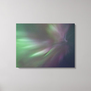 Impressão Em Tela Aurora Boreal Whitehorse, Yukon