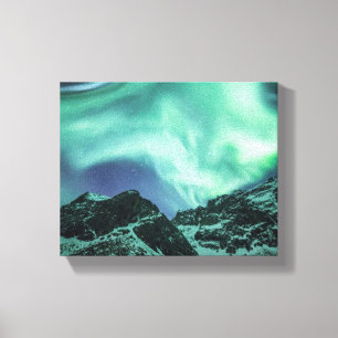 Impressão Em Tela Aurora Borealis Noruega