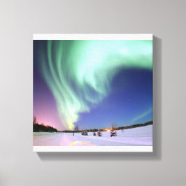 Impressão Em Tela Aurora Borealis ou Nortes, Alasca