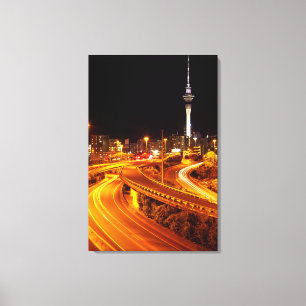 Impressão Em Tela Autoestrada para Auckland