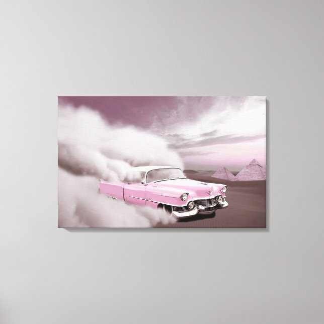 Impressão Em Tela Automóvel Antiquado (Frente)