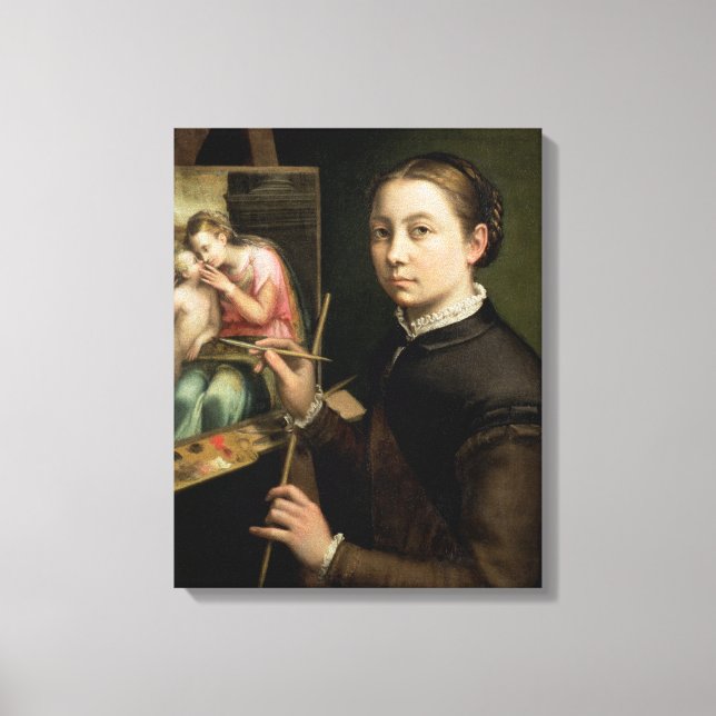 Impressão Em Tela autorretrato, 1556 (Frente)