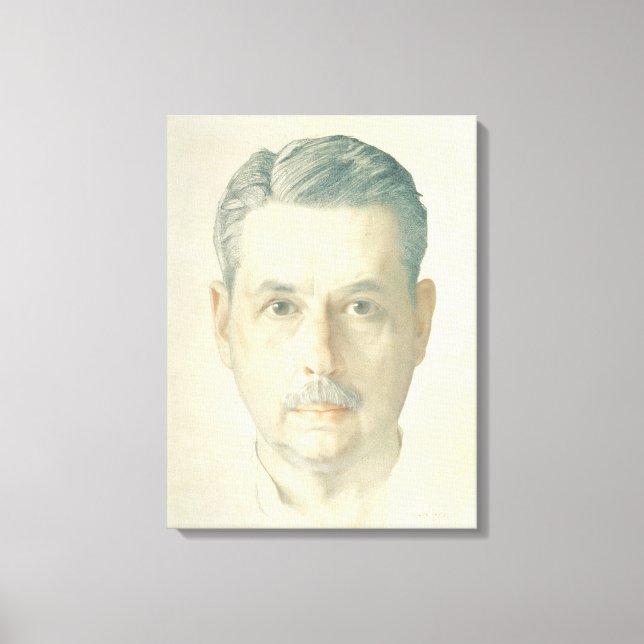 Impressão Em Tela Autorretrato, 1921 (Frente)