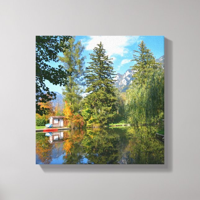 Impressão Em Tela Autumn Pod Iyll (Frente)