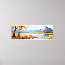 Autumn Serenity - Thick Impasto Landscape