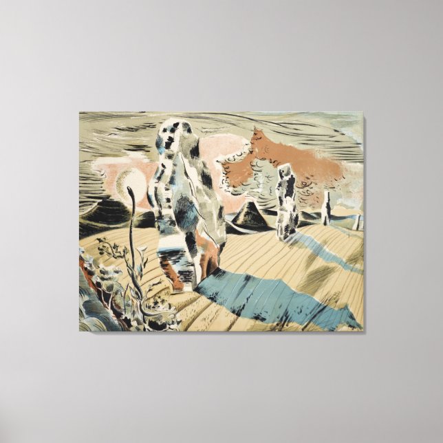 Impressão Em Tela Avebury (1937) (Frente)