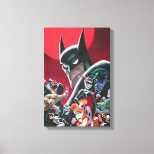 Impressão Em Tela Aventuras de Batman Damas Perigosas e Demônios