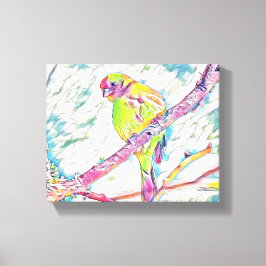 Impressão Em Tela "Aves em Voo: Uma Sinfonia da Liberdade"