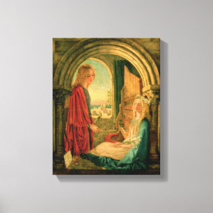 Impressão Em Tela Aviso, 1859