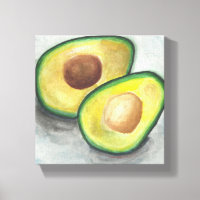 Avocado em Watercolor