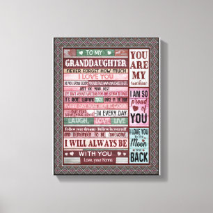 Impressão Em Tela Avós  Carta À Minha neta