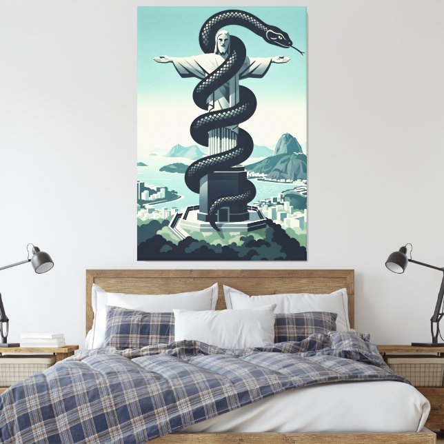 Impressão Em Tela Awesome Rio De Janeiro (Insitu(Quarto))