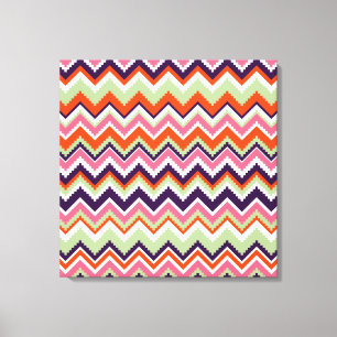 Impressão Em Tela Aztec Chevron nº 7 em VictoriaShaylee