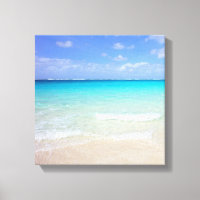 Azure Blue Caribe Praia Tropical