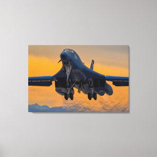 Impressão Em Tela B-1B LANCER 24x36