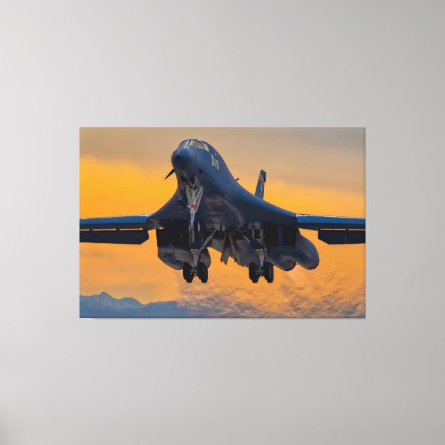 Impressão Em Tela B-1B LANCER 40x60 (Frente)
