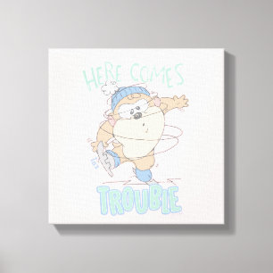 Impressão Em Tela Baby TAZ™ Winter Ice Skating