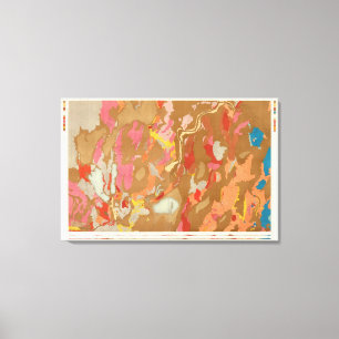 Impressão Em Tela Bacia de Nevada Geological