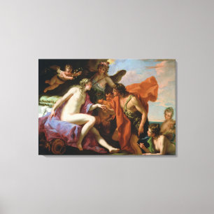 Impressão Em Tela Baco e Ariadne (óleo em canvas)
