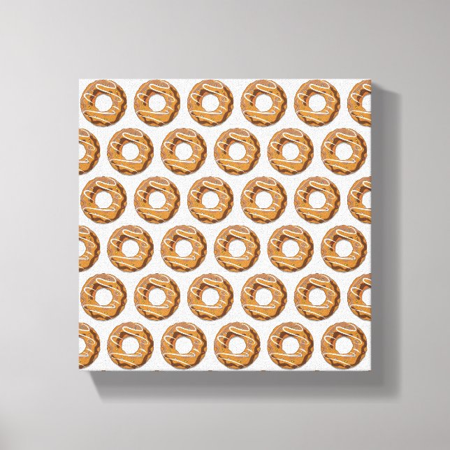 Impressão Em Tela Bagel de Nova York (Frente)