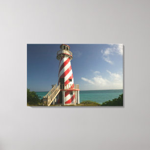 Impressão Em Tela BAHAMAS, Ilha de Grand Bahama, Lado Leste: Cidade