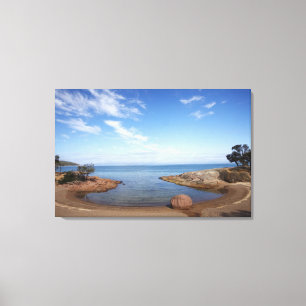 Impressão Em Tela Baía da Lua de mel, Baía de Coles, Freycinet