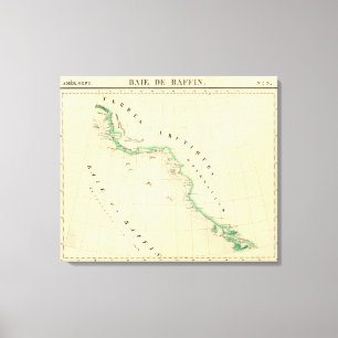 Impressão Em Tela Baía de Baffin