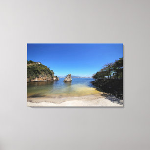 Impressão Em Tela Baía De Guanabara No Rio De Janeiro