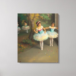 Impressão Em Tela Bailarinas en el estilo romántico