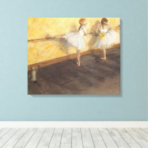 Bailarinas na Barra por Edgar Degas, Balé Vintage