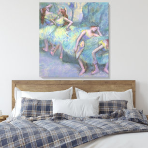 Impressão Em Tela Bailarinas nos Bastidores por Edgar Degas