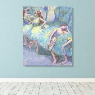 Impressão Em Tela Bailarinas nos Bastidores por Edgar Degas