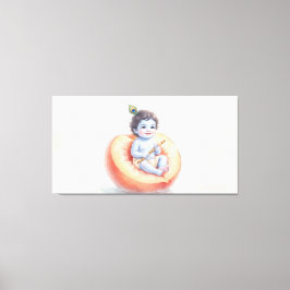 Impressão Em Tela Bal Krishna