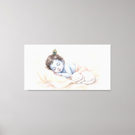 Impressão Em Tela Bal Krishna